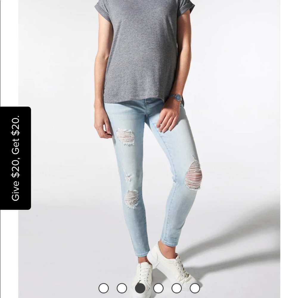 Blanqi Maternity Support Skinny Jeans size 2